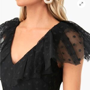 Tuckernuck black onyx tulle Giselle gown